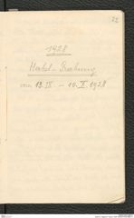 Seite 23, Tagebuch "Ossarn 1928" (NHMW-PRAE-BBB-21)